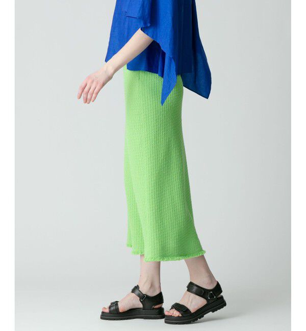 allureville「【セットアップ対応可能】ラスティックツイードスカート」|スカート|