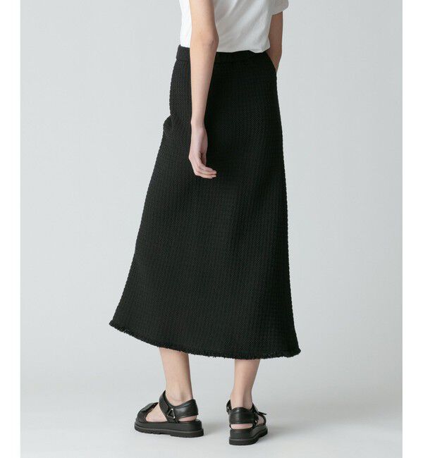 allureville「【セットアップ対応可能】ラスティックツイードスカート」|スカート|