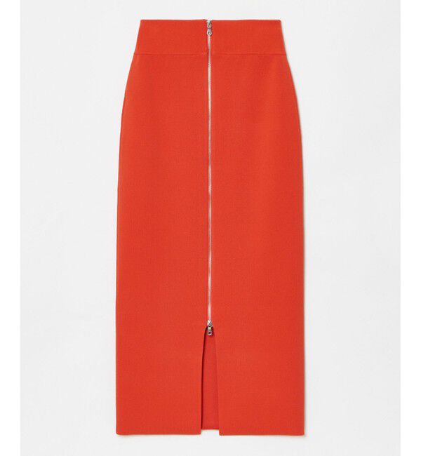 allureville「センタージップ2WAYニットスカート」|タイト|