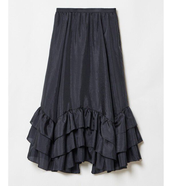 allureville「イレギュラーヘムフリルティアードスカート」|スカート|