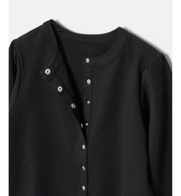 LOULOU WILLOUGHBY「【LOULOU WILLOUGHBY】ポンチカーディガン」|カーディガン|