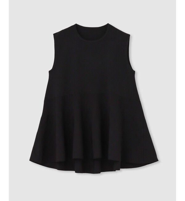 LOULOU WILLOUGHBY「【LOULOU WILLOUGHBY】ティアードプルオーバー」|ニット・セーター|ブラック