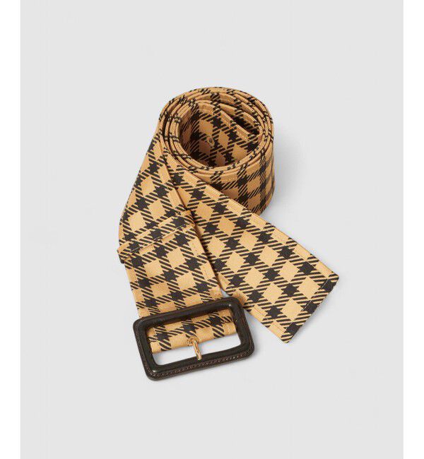 LOULOU WILLOUGHBY「【LOULOU WILLOUGHBY】エンブレムチェックワンピース」|ワンピース|