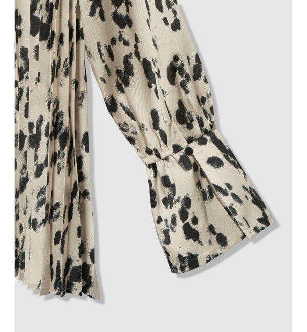 allureville「OFFICINAバックプリーツブラウス」|シャツ・ブラウス|