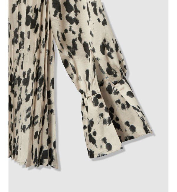 allureville「OFFICINAバックプリーツブラウス」|シャツ・ブラウス|