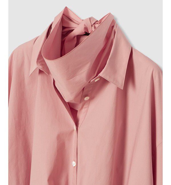 allureville「〈WEB・一部店舗別注〉スカーフ付バルーンシャツ」|シャツ・ブラウス|