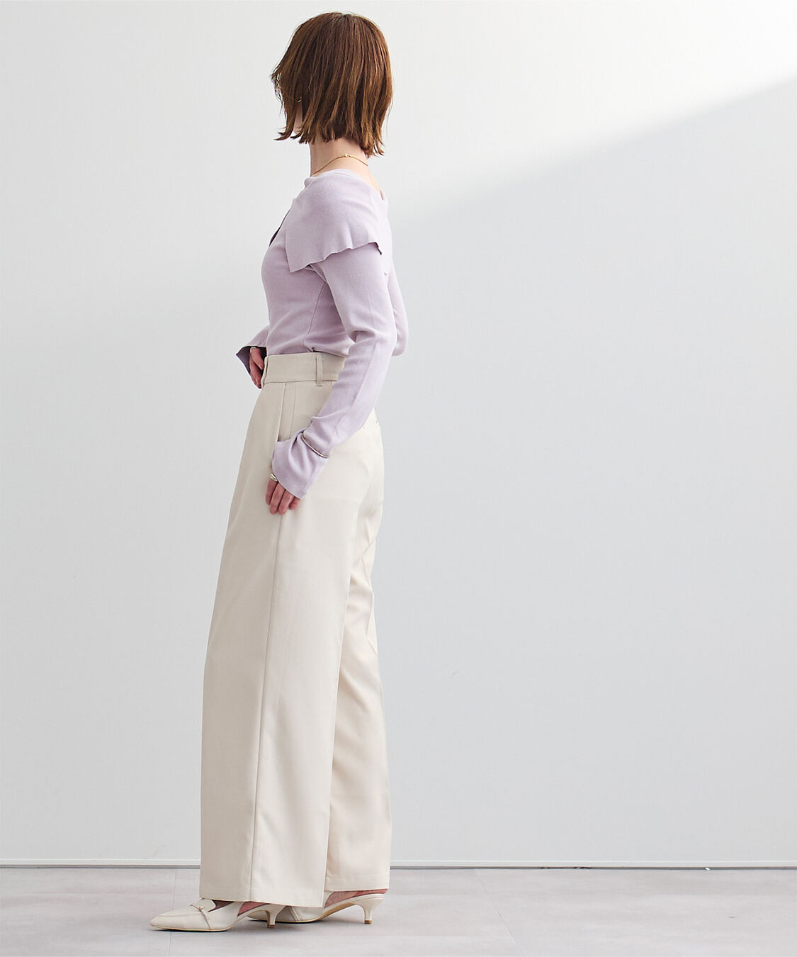 ur's「ケープデザインニット」|ニット・セーター|