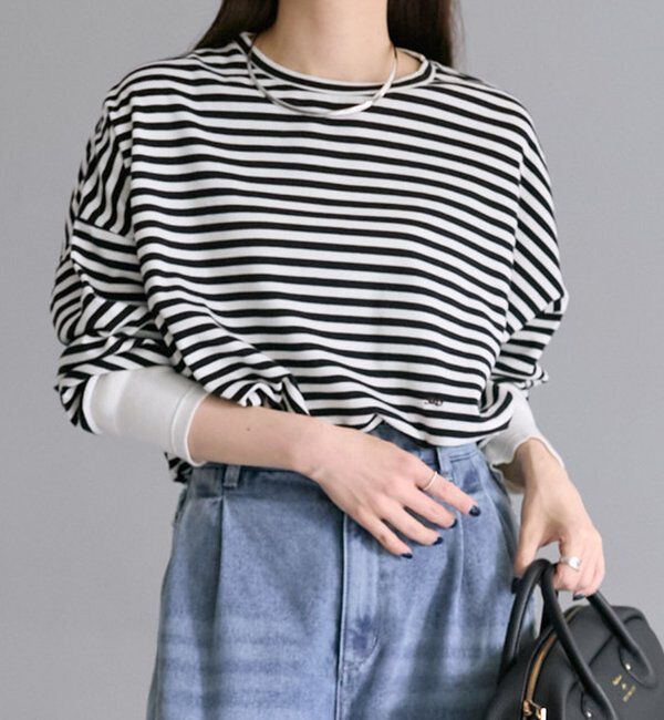  「【リバイバル】万能レイヤードカットソー」|プルオーバー|