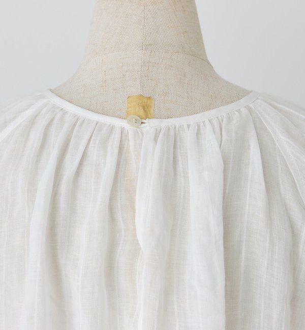  「ストライプラミーシャーリングカフブラウス」|シャツ・ブラウス|