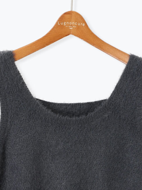 Lugnoncure「前後2WAYフェザーニットビスチェ」|ニット・セーター|