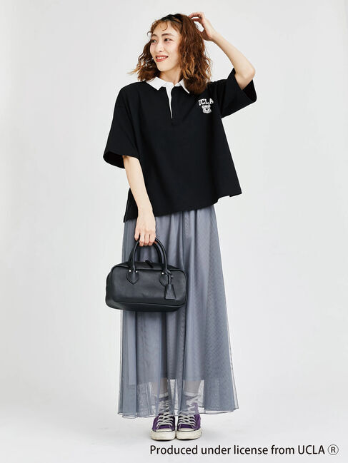 Lugnoncure「【UCLA】刺繍入り半袖ラガーシャツ」|Tシャツ・カットソー|