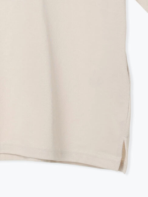 Lugnoncure「【接触冷感】カレッジ風ロゴTシャツ」|Tシャツ・カットソー|