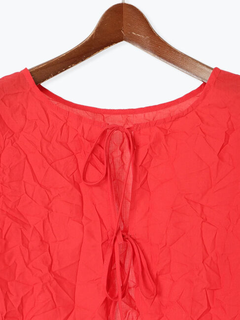 Te chichi TERRASSE「しわ加工前後2WAYブラウス」|シャツ・ブラウス|