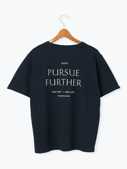 Lugnoncure「前後エンブロイダリーTシャツ」|Tシャツ・カットソー|