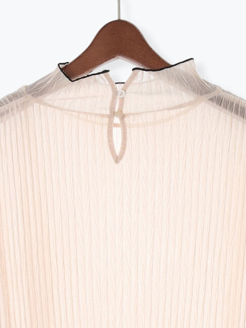 Te chichi「ランダムプリーツシアーインナー」|Tシャツ・カットソー|