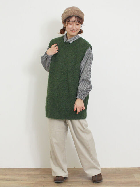 Samansa Mos2「【保温加工・帯電防止】ストレートパンツ」|その他|