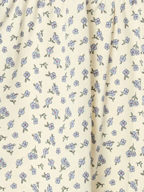 Samansa Mos2 Lagom「小花プリントギャザーT」|Tシャツ・カットソー|