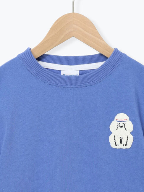 Samansa Mos2 Lagom「【Champion】さがら刺繍Tシャツ」|Tシャツ・カットソー|