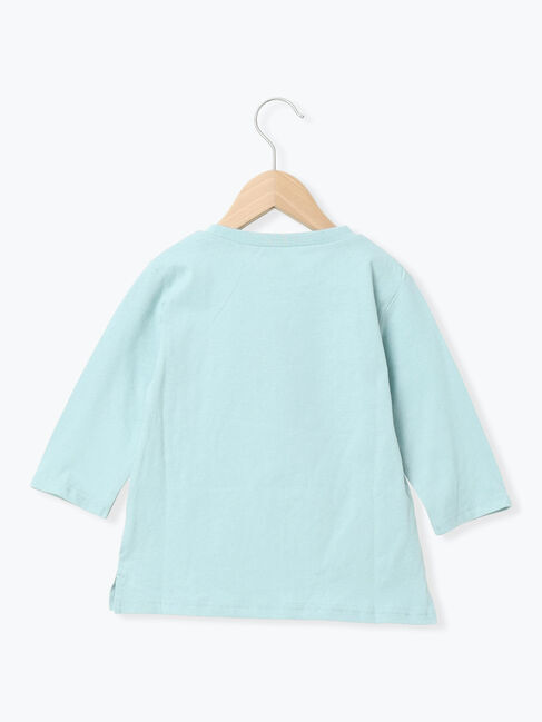 Samansa Mos2 Lagom「星プリント7分袖T」|Tシャツ・カットソー|