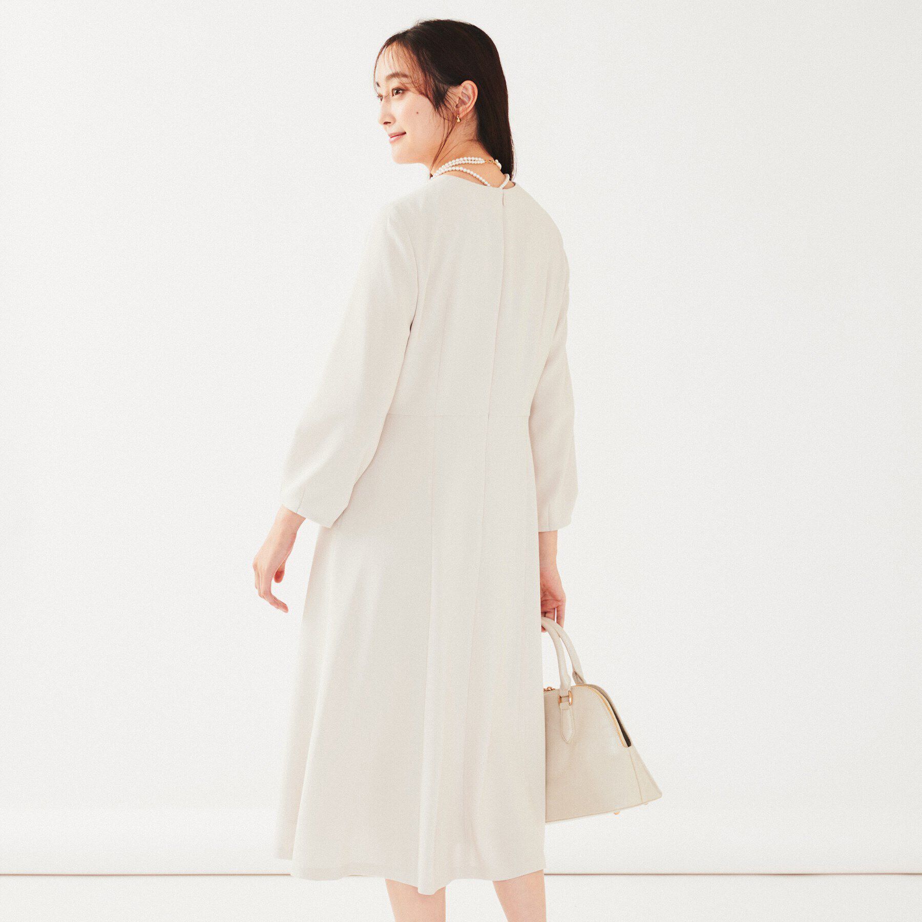 UNTITLED「【通勤】フレアワンピース」|ワンピース|