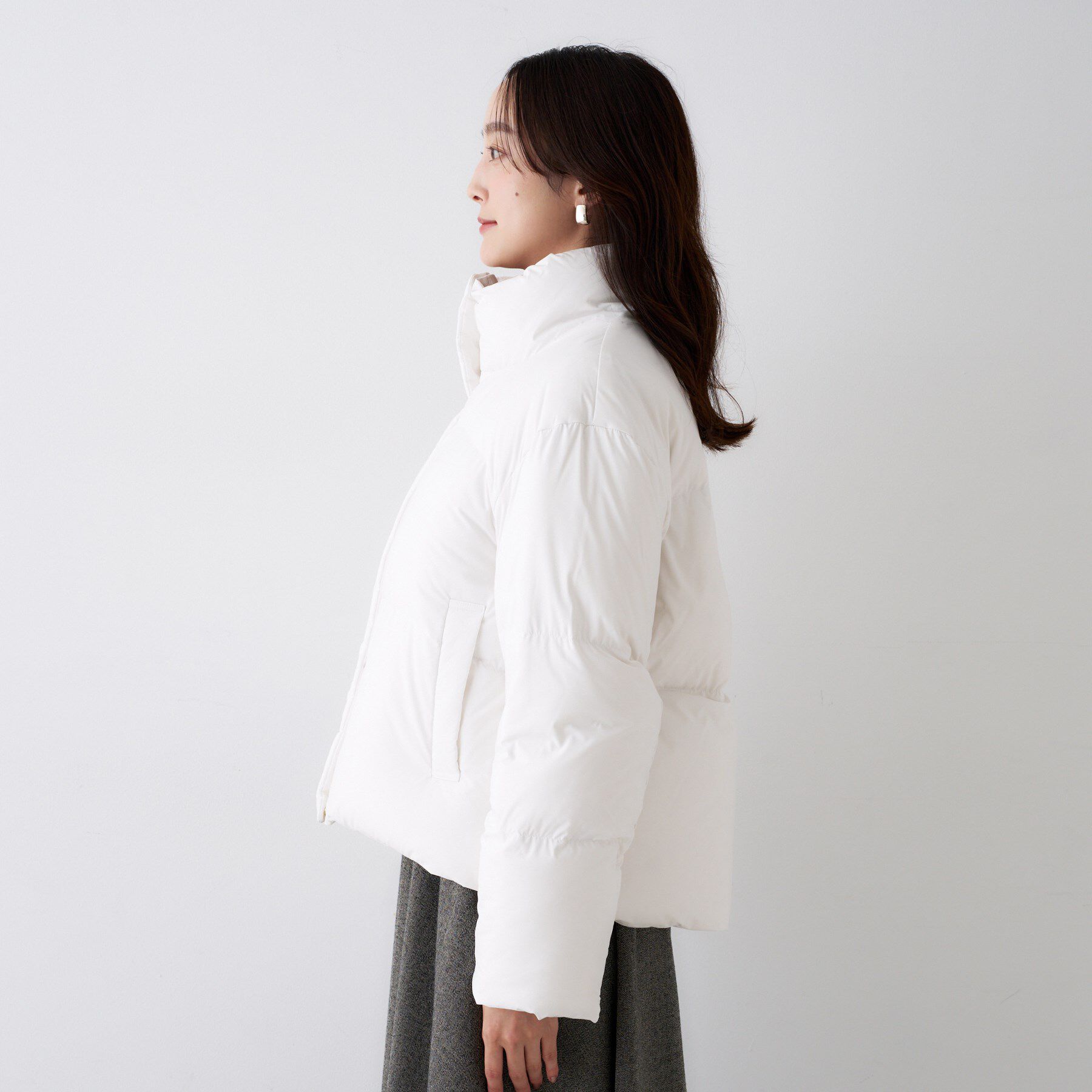 UNTITLED「【トレンド/撥水機能/防寒】ショートダウンコート」|ダウン|