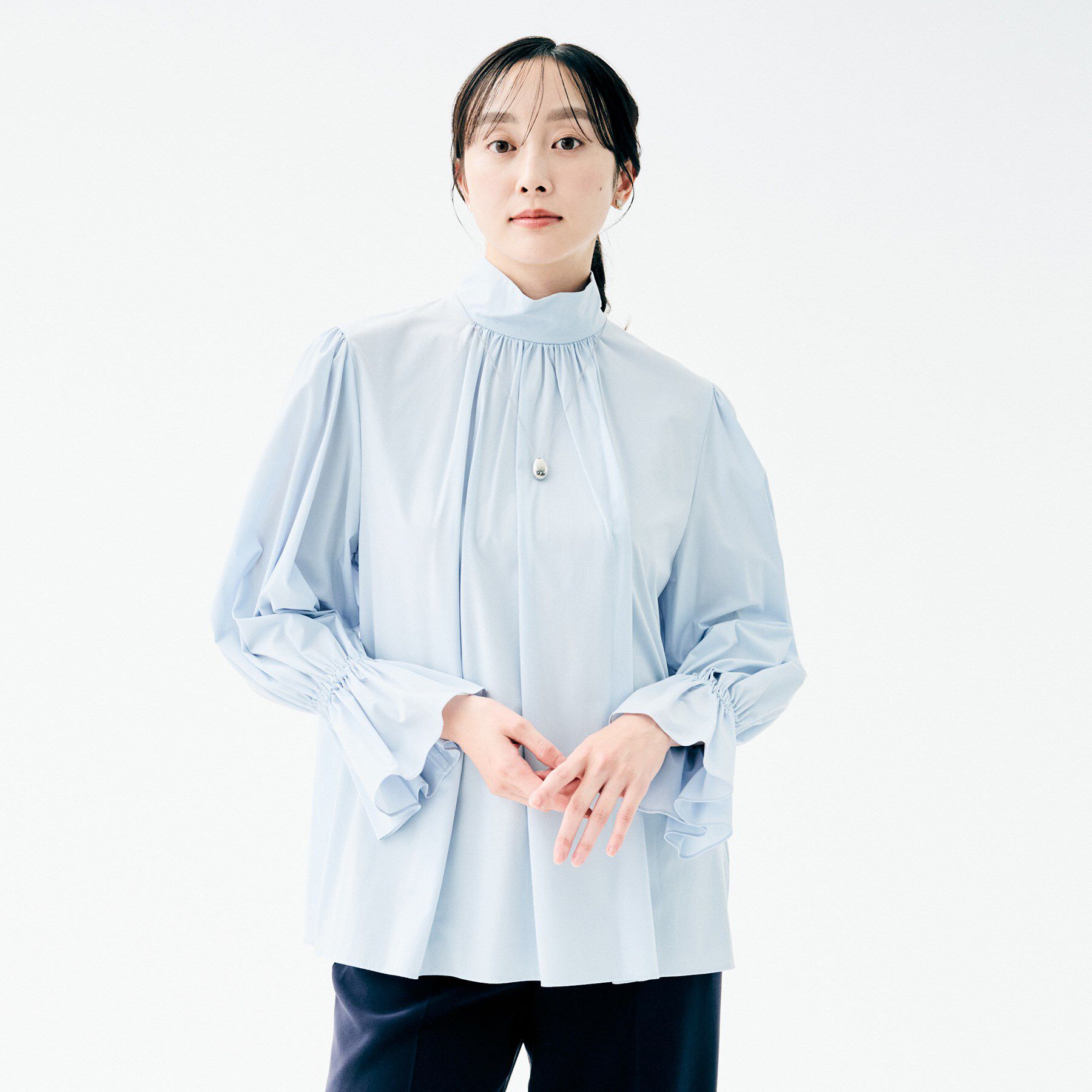 UNTITLED「【セレモニー/華やか】2WAYボウタイブラウス」|シャツ・ブラウス|