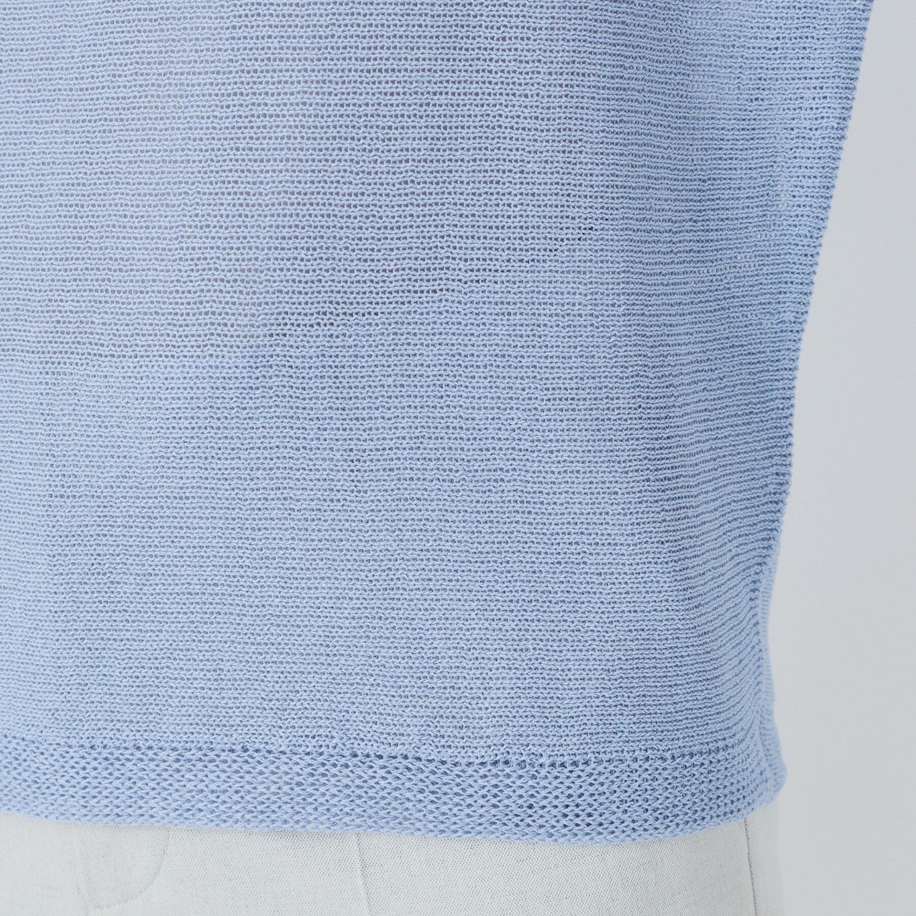 UNTITLED「【8色展開/洗える/程よい透け感】ドライタッチボートネックニット」|ニット・セーター|