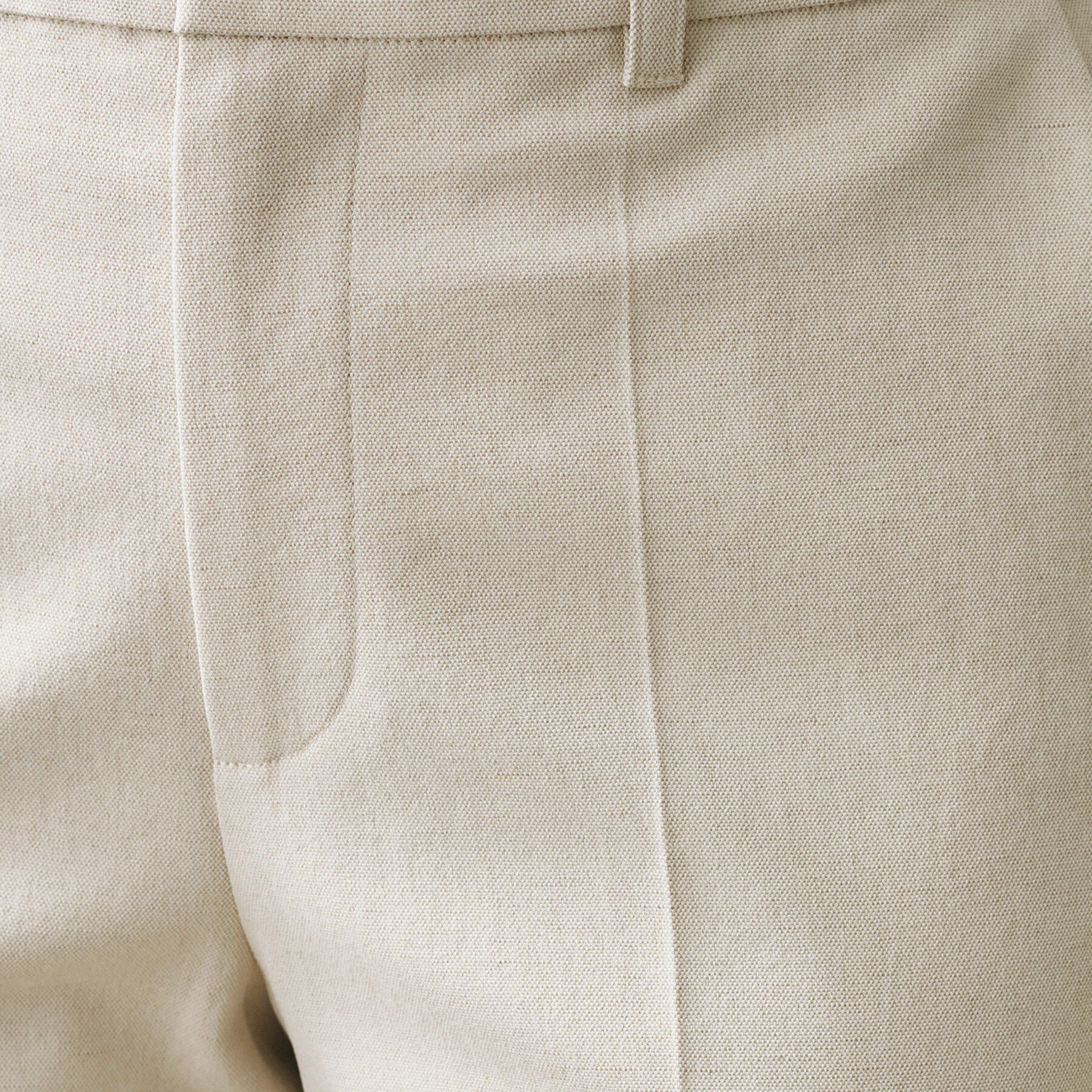 UNTITLED「【接触令感/洗える/後ろウエストゴム】オックステーパードパンツ」|その他|