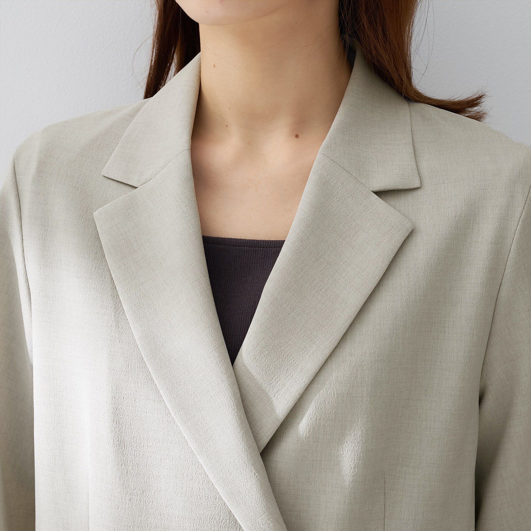 UNTITLED「【セットアップ可/接触令感/吸水速乾】ハーフスリーブジャケット」|テーラードジャケット|