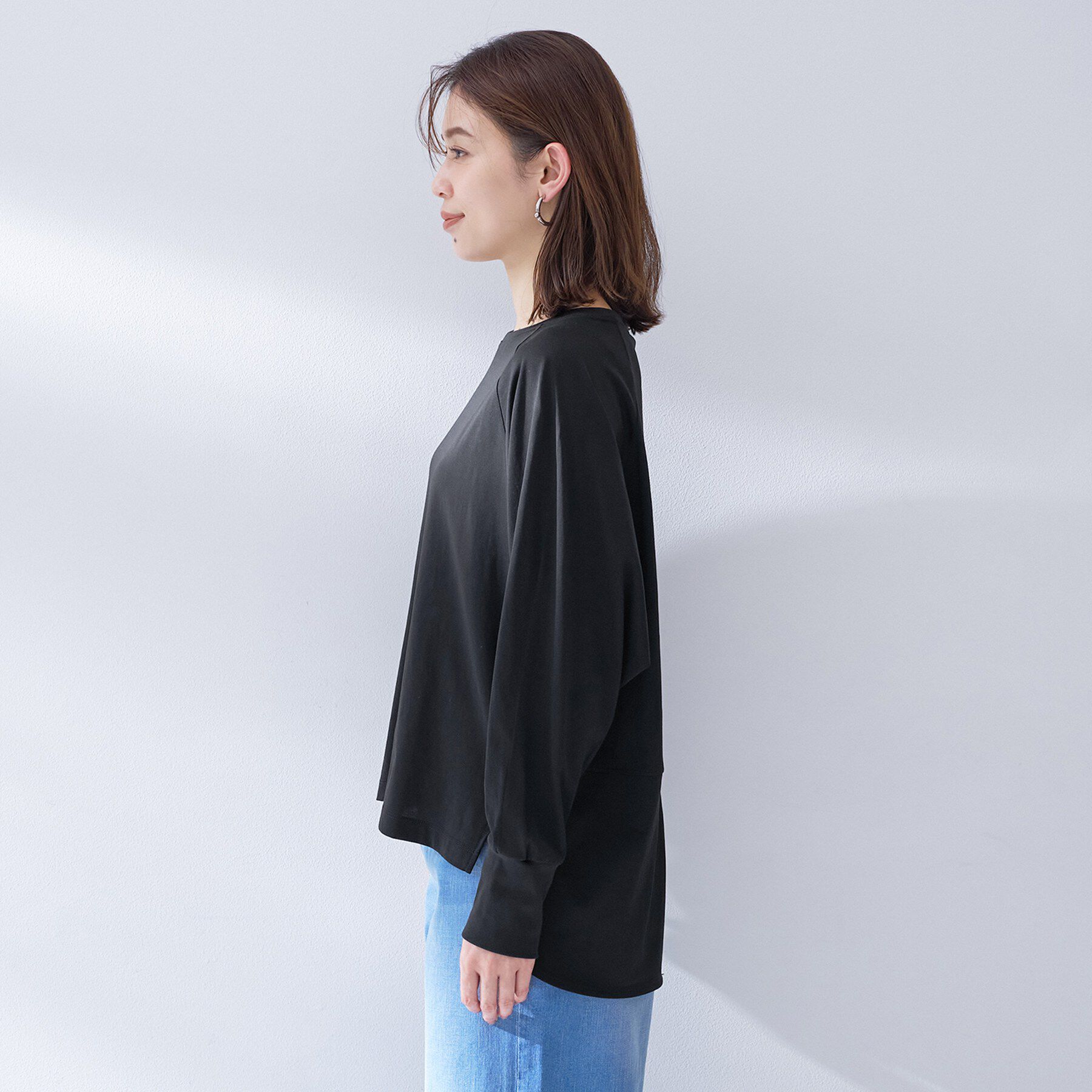 UNTITLED「【Liyoca】ラグランプルオーバー」|Tシャツ・カットソー|