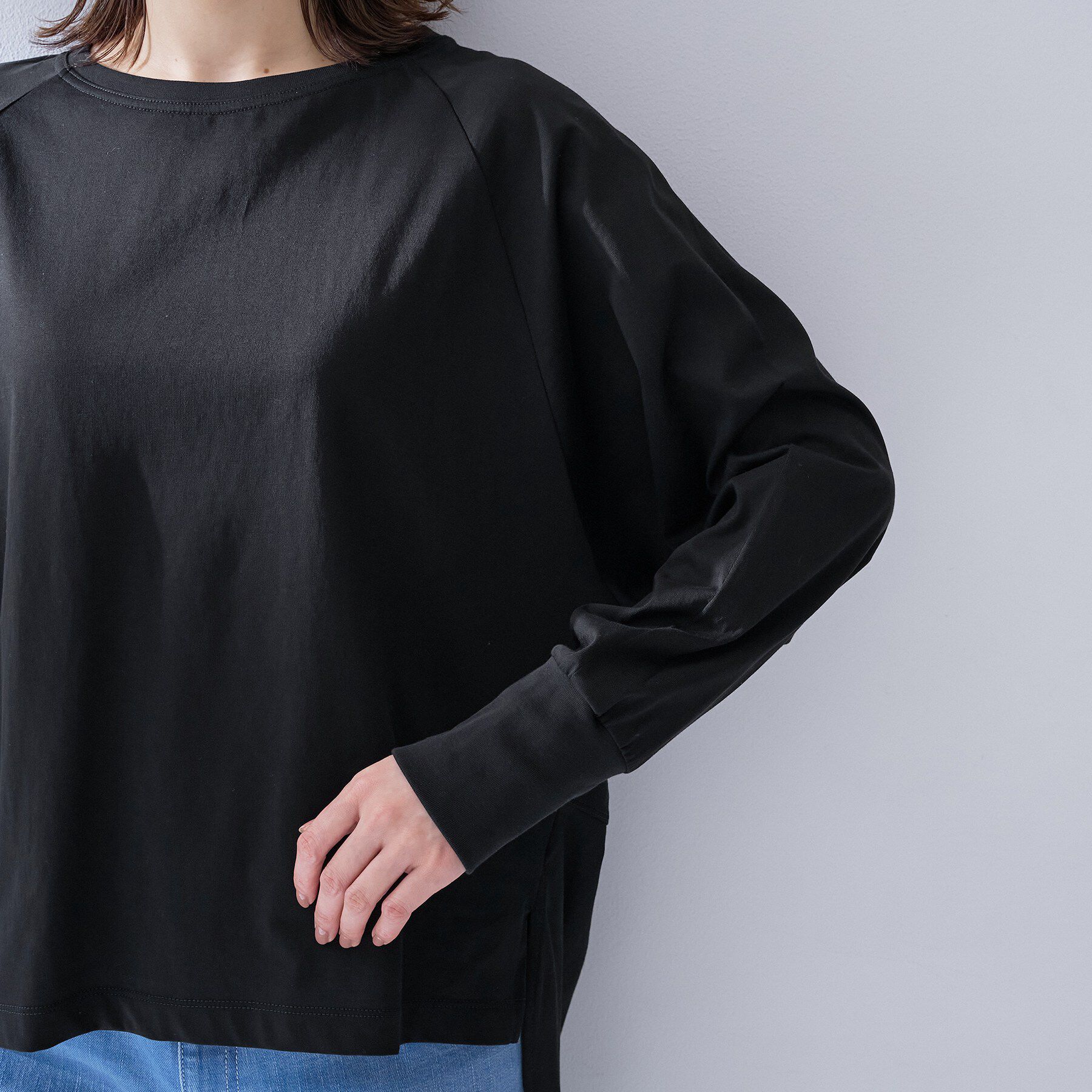 UNTITLED「【Liyoca】ラグランプルオーバー」|Tシャツ・カットソー|