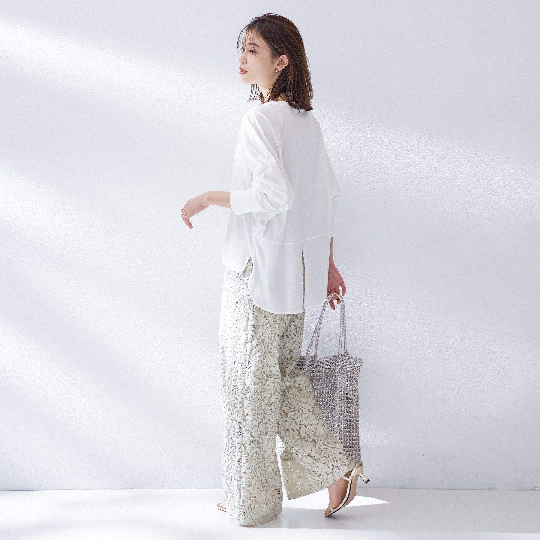 UNTITLED「【Liyoca】ラグランプルオーバー」|Tシャツ・カットソー|