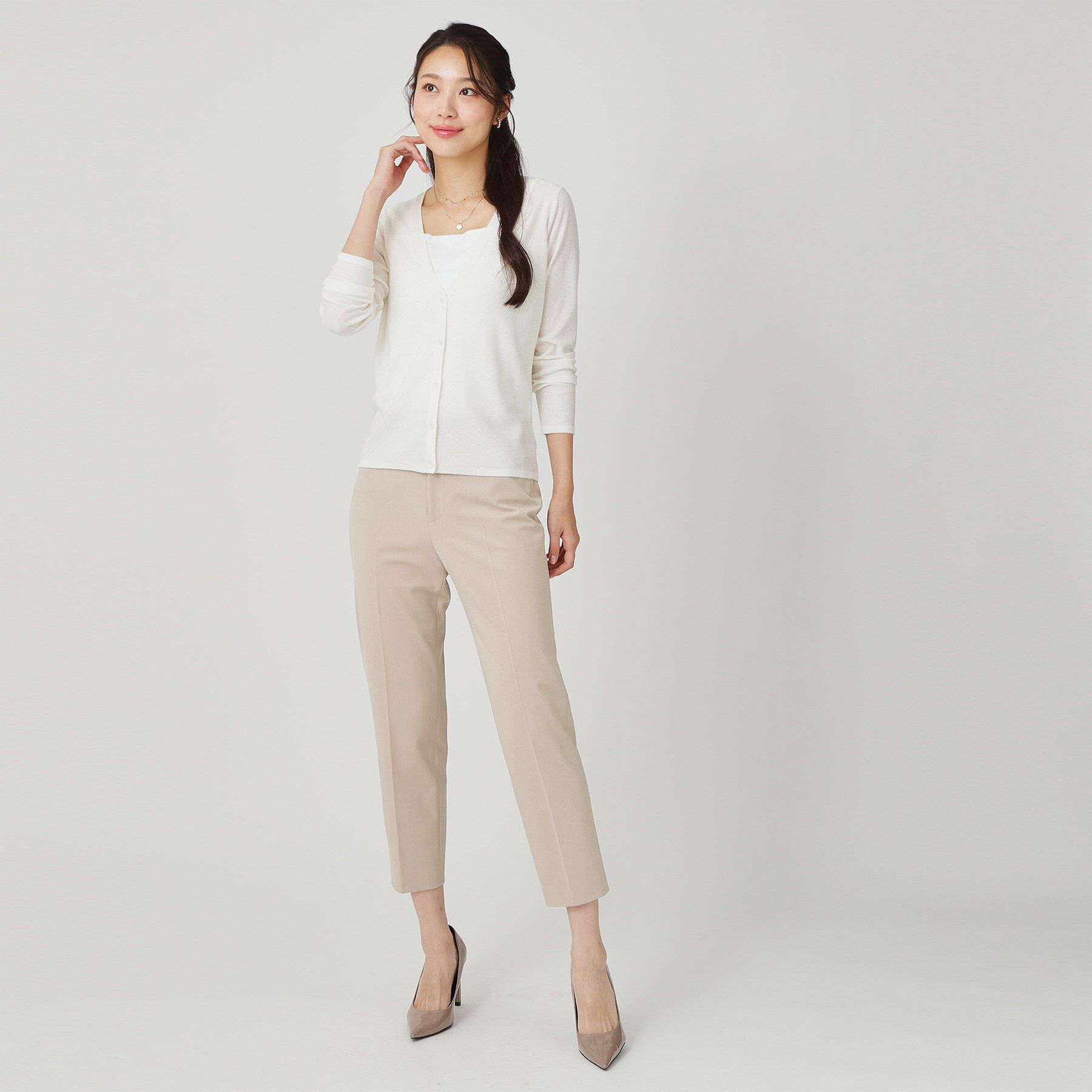 COUP DE CHANCE「【手洗い可／日本製／ストレッチ】定番センタープレス入りパンツ」|その他|