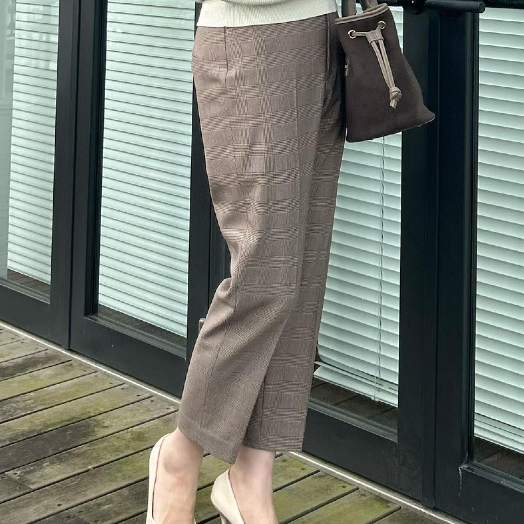 COUP DE CHANCE「【手洗い可／日本製／ストレッチ】定番センタープレス入りパンツ」|その他|