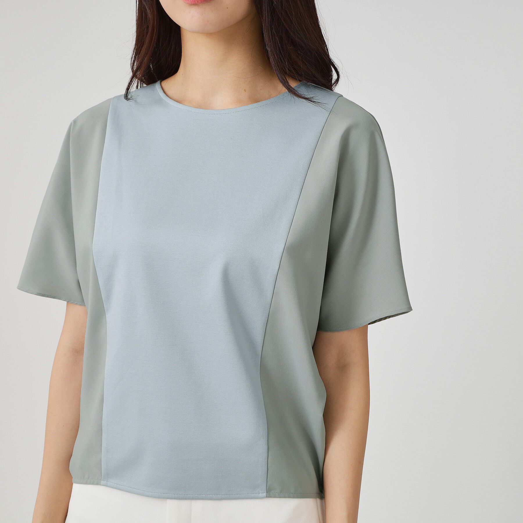 COUP DE CHANCE「【手洗い可／日本製】ドルマンジャージトップス」|Tシャツ・カットソー|