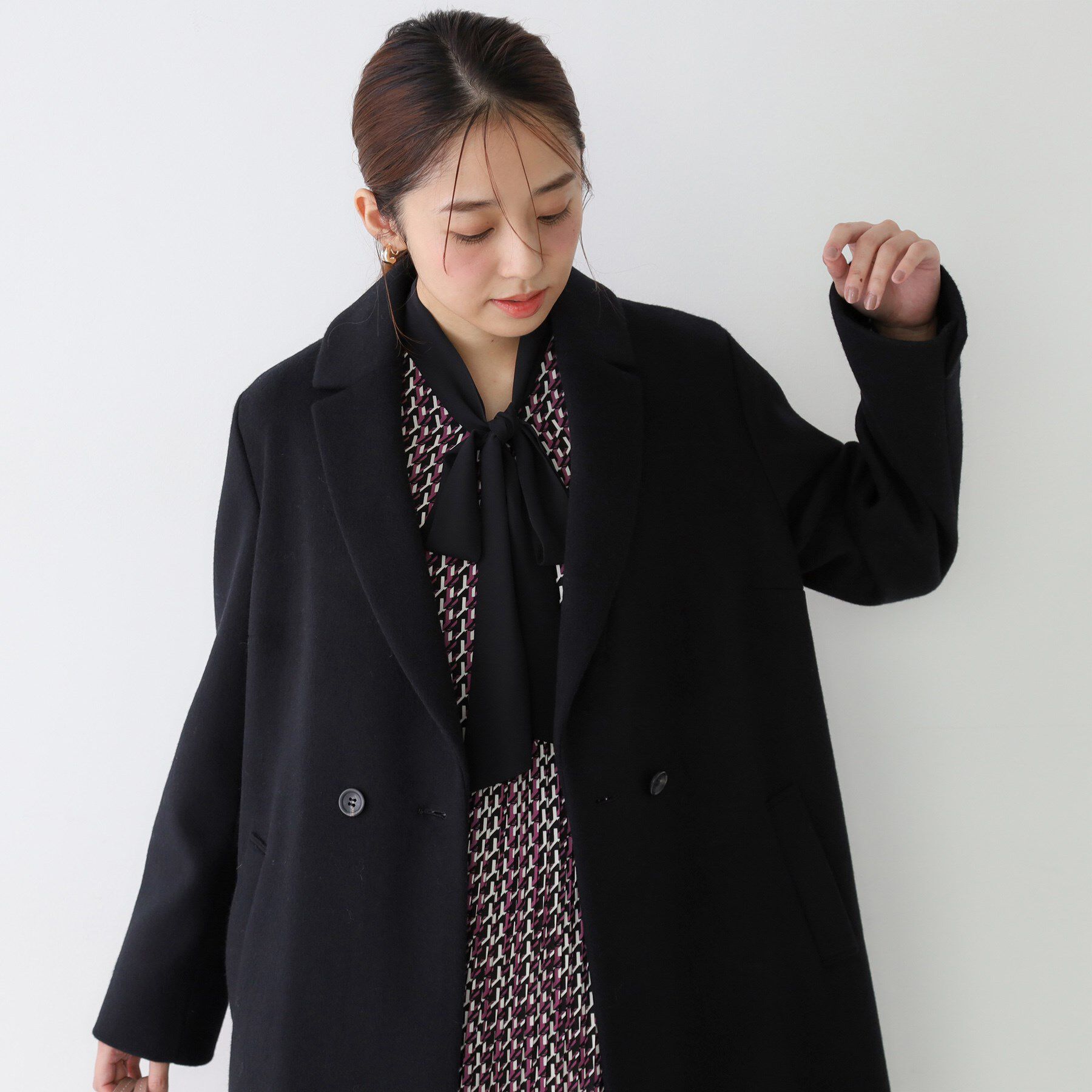 COUP DE CHANCE「【日本製】チェスター風コート」|チェスターコート|