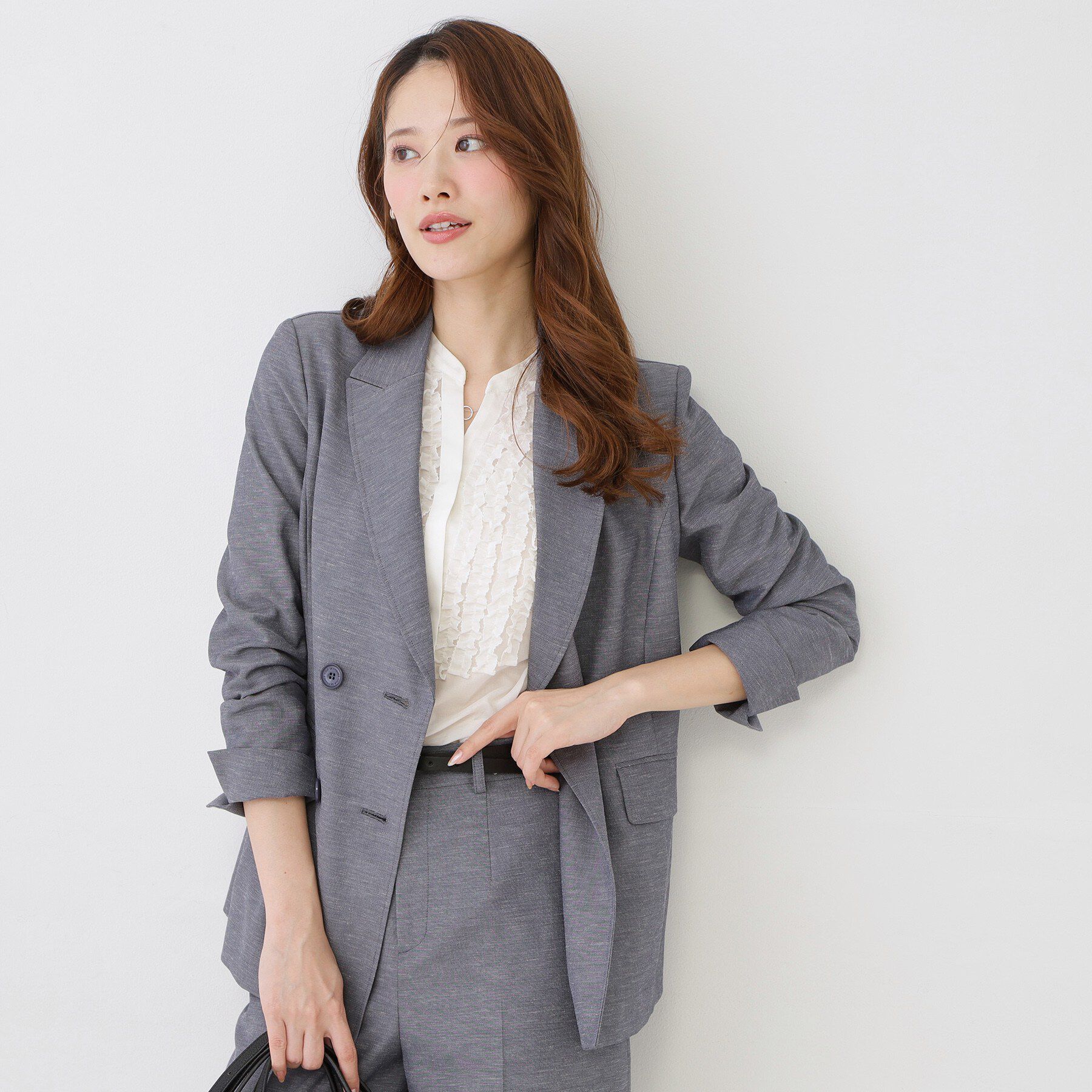 COUP DE CHANCE「【手洗い可/日本製/セットアップ可】ダブルジャケット」|テーラードジャケット|