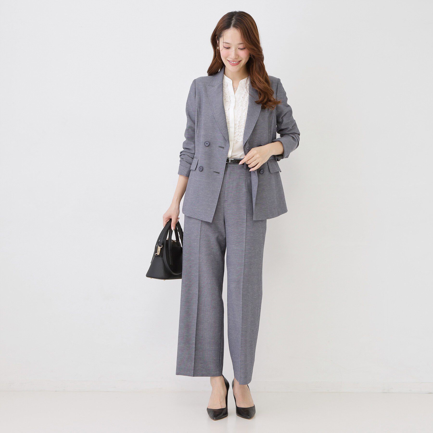 COUP DE CHANCE「【手洗い可/日本製/セットアップ可】ダブルジャケット」|テーラードジャケット|