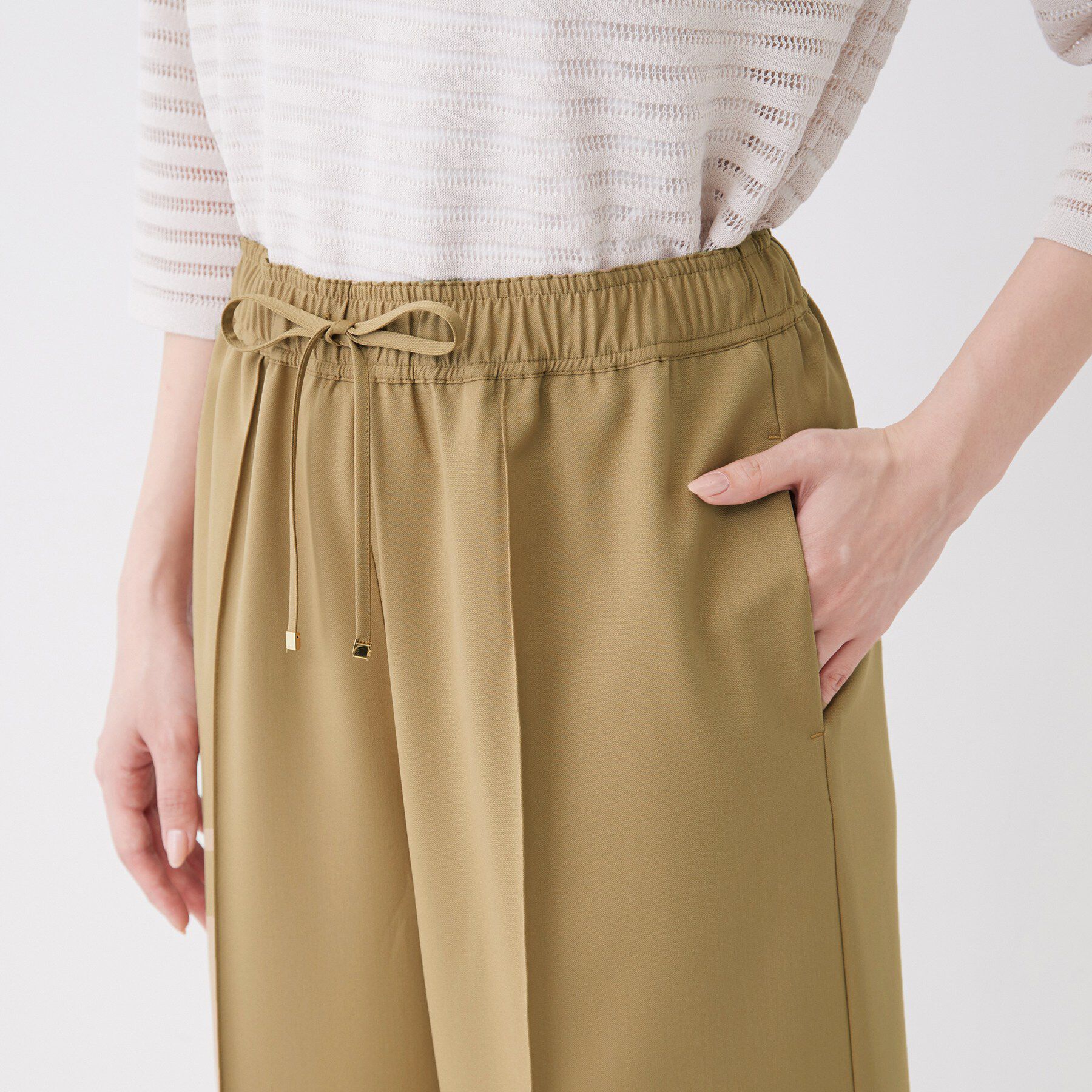 COUP DE CHANCE「【手洗い可】きれいめイージーパンツ」|その他|