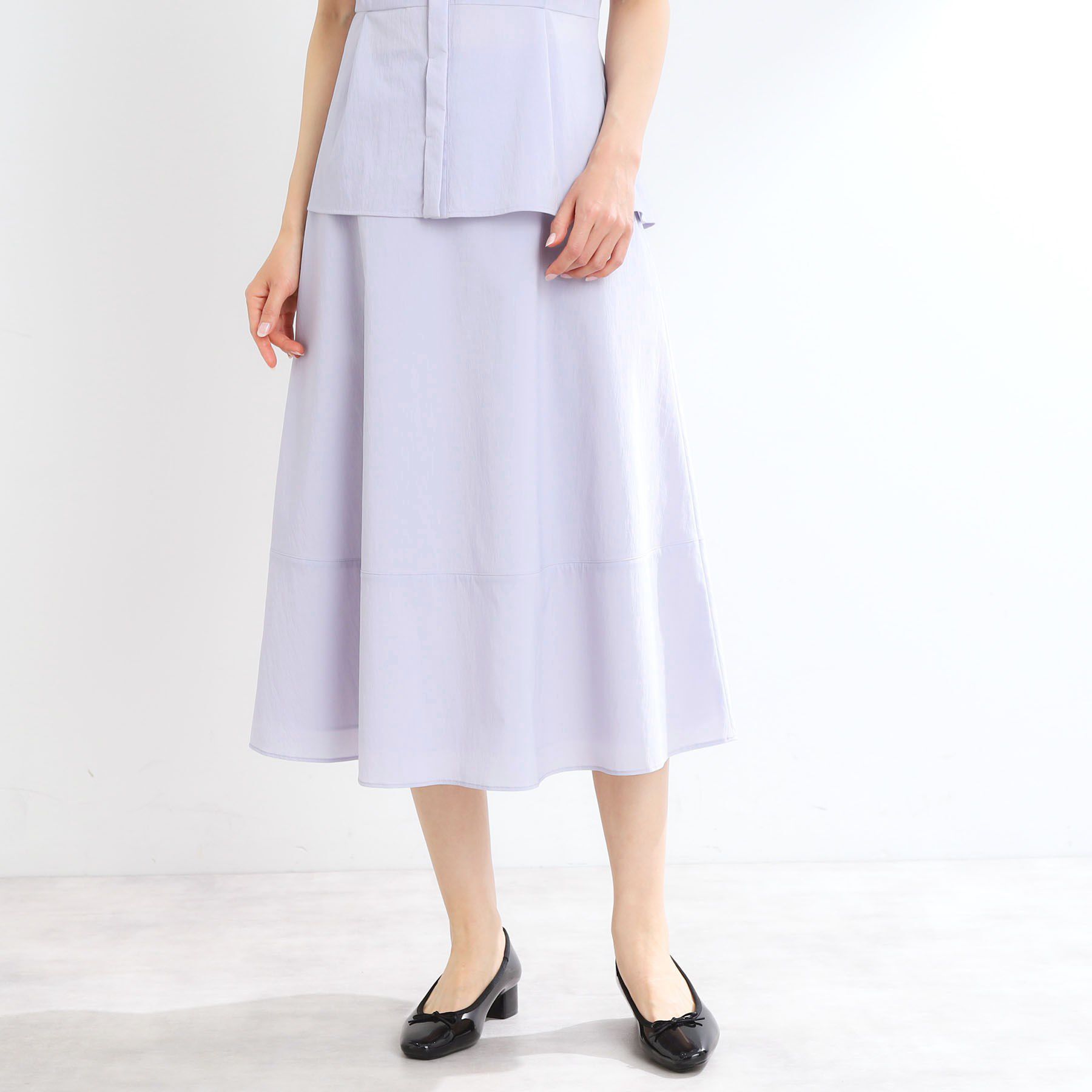 Reflect「【マシンウォッシュ可／撥水／雨の日OK！】レインシリーズフレアスカート」|スカート|