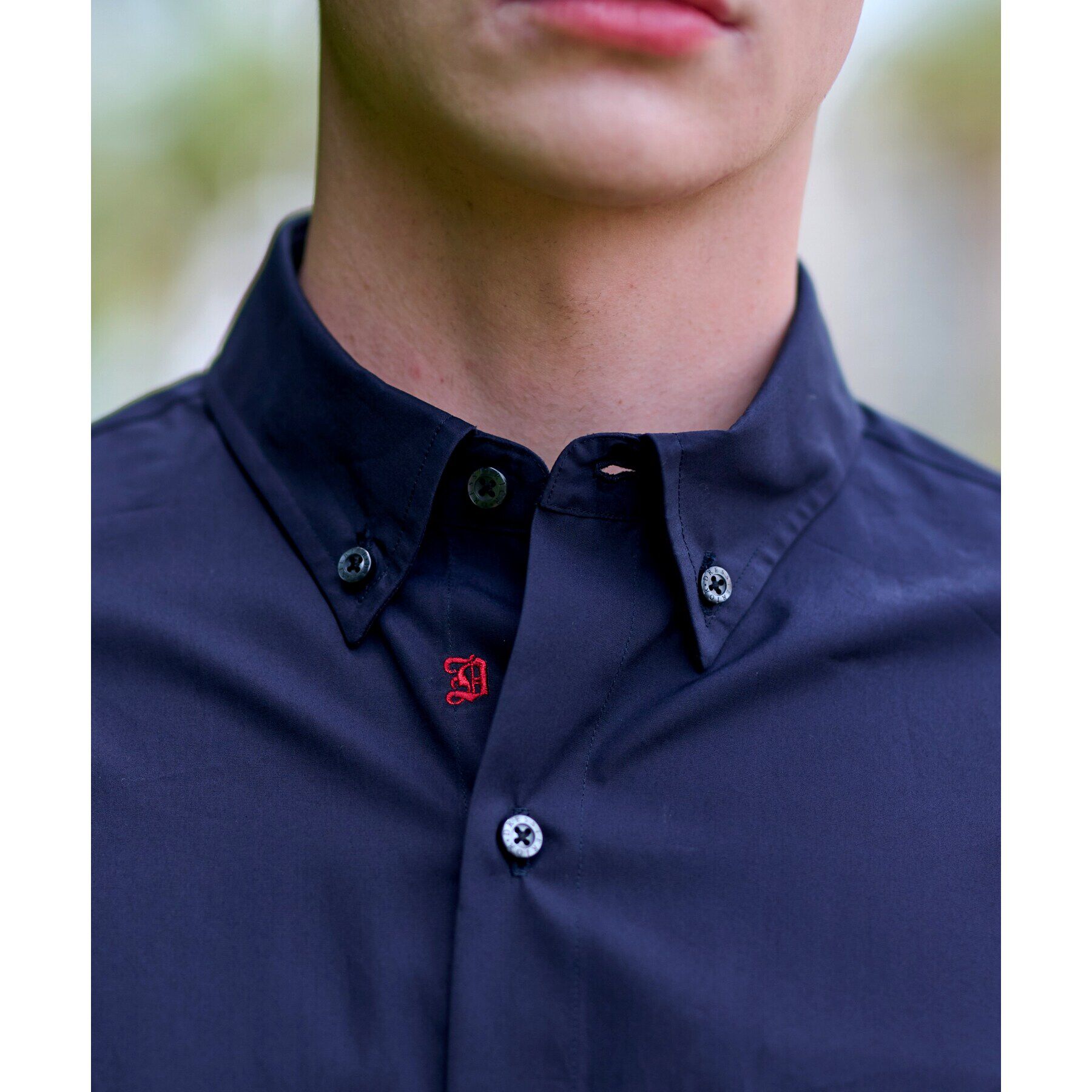 DRESSTERIOR「SUPIMA COTTON ボタンダウンシャツ」|シャツ・ブラウス|