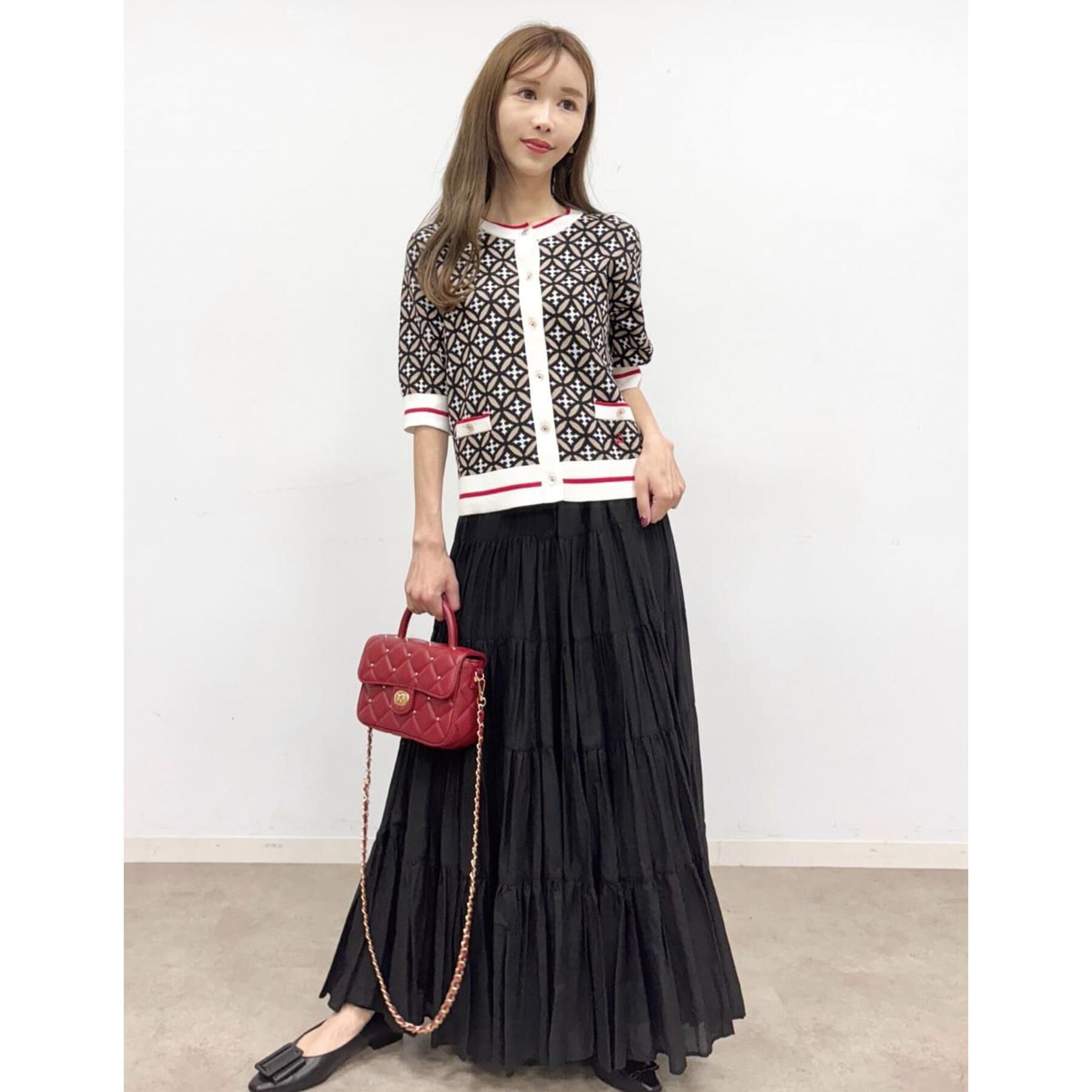 DRESSTERIOR「洗える/コットンボイルティアードスカート」|スカート|