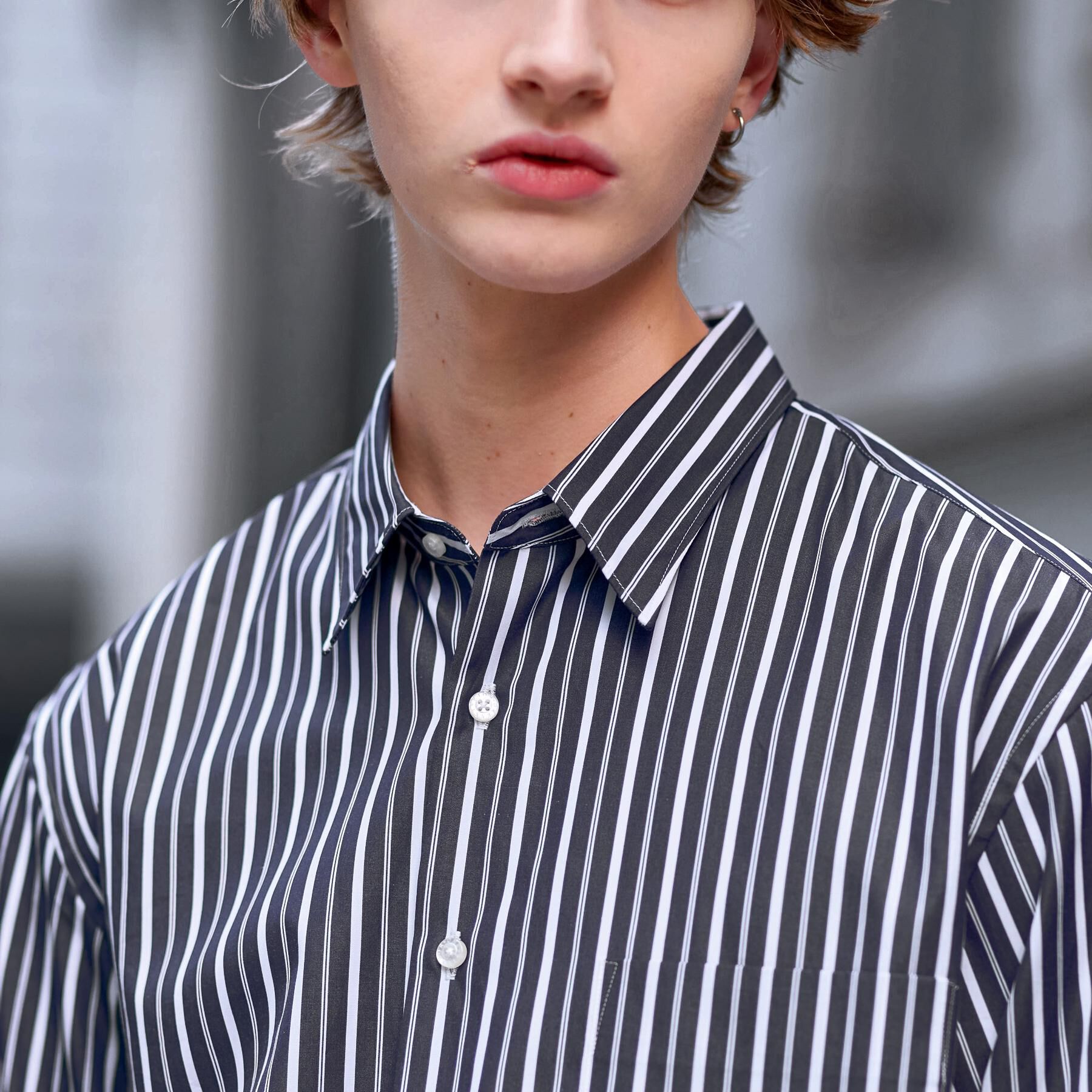 DRESSTERIOR「THOMAS MASON ストライプシャツ」|シャツ・ブラウス|