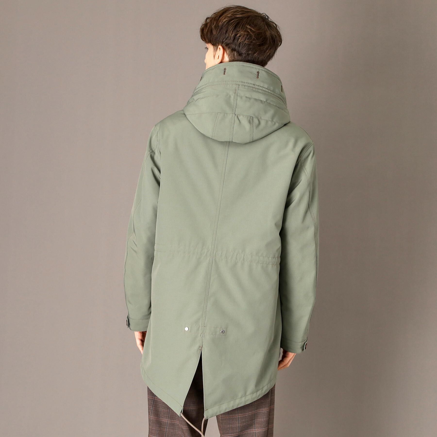 DRESSTERIOR「パデッドライト ショートモッズパーカー」|ミリタリー・モッズコート|