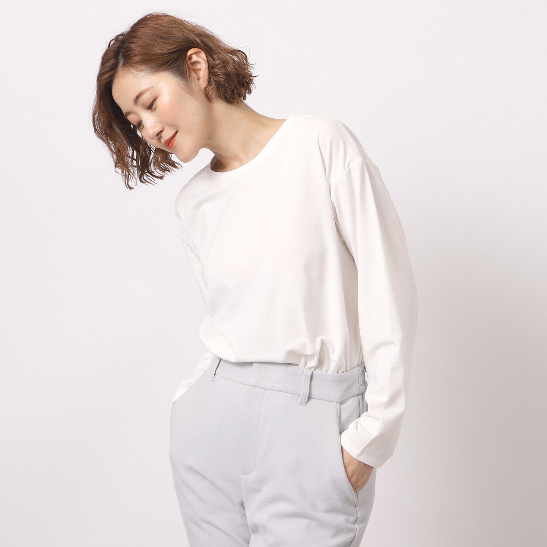 grove「ベーシックロンT」|Tシャツ・カットソー|