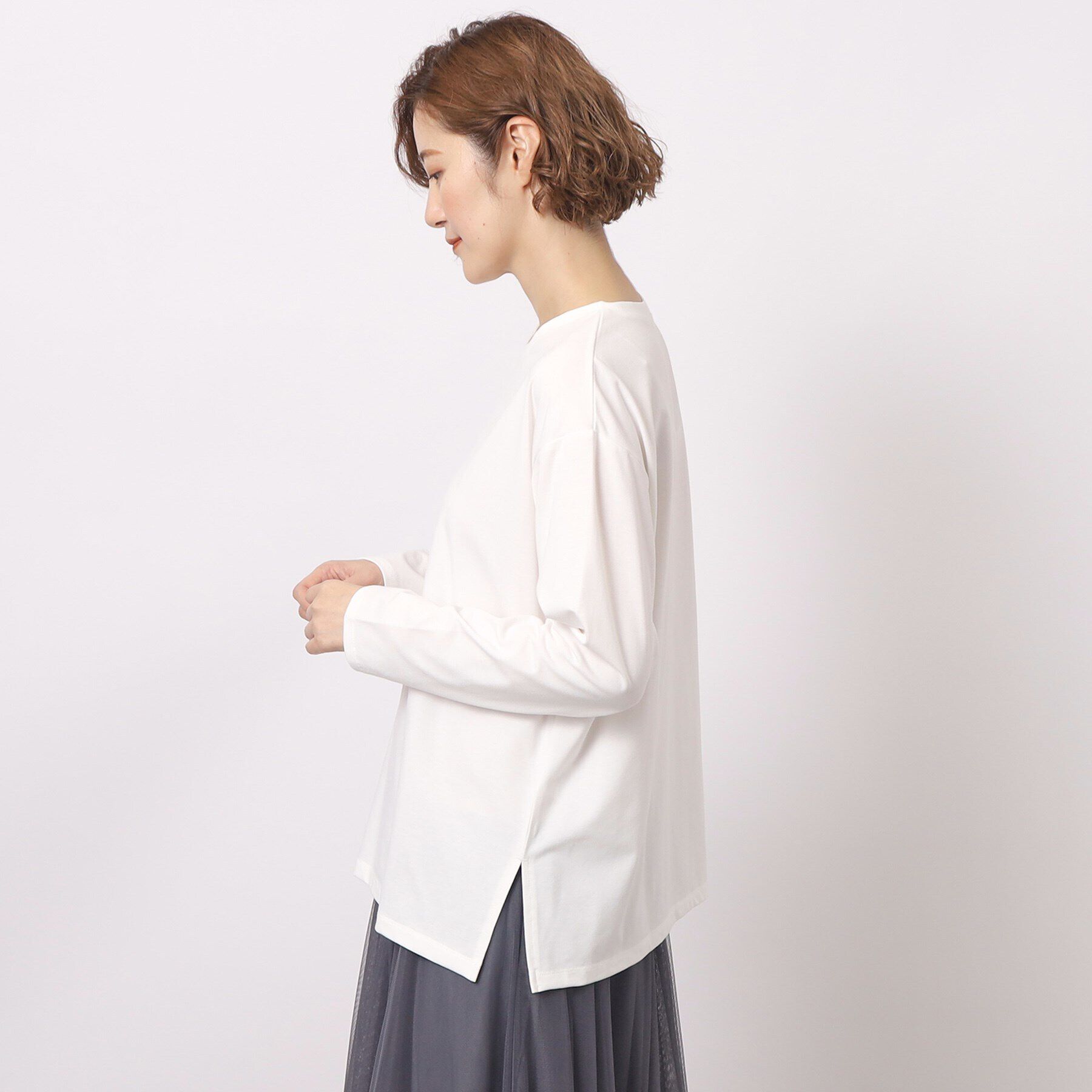 grove「ベーシックロンT」|Tシャツ・カットソー|