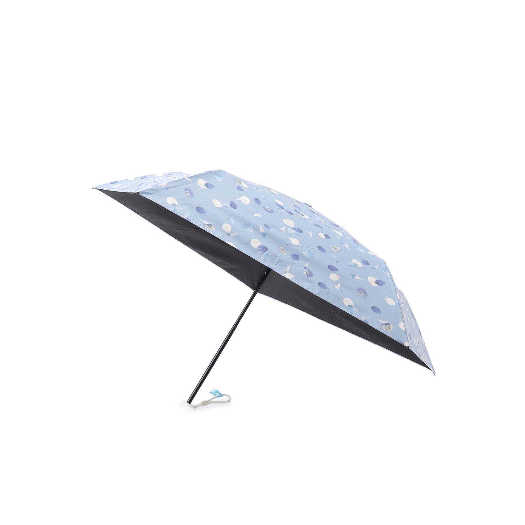 grove「遮光軽量プランティカフラワープリント」|傘|ブルー(091)