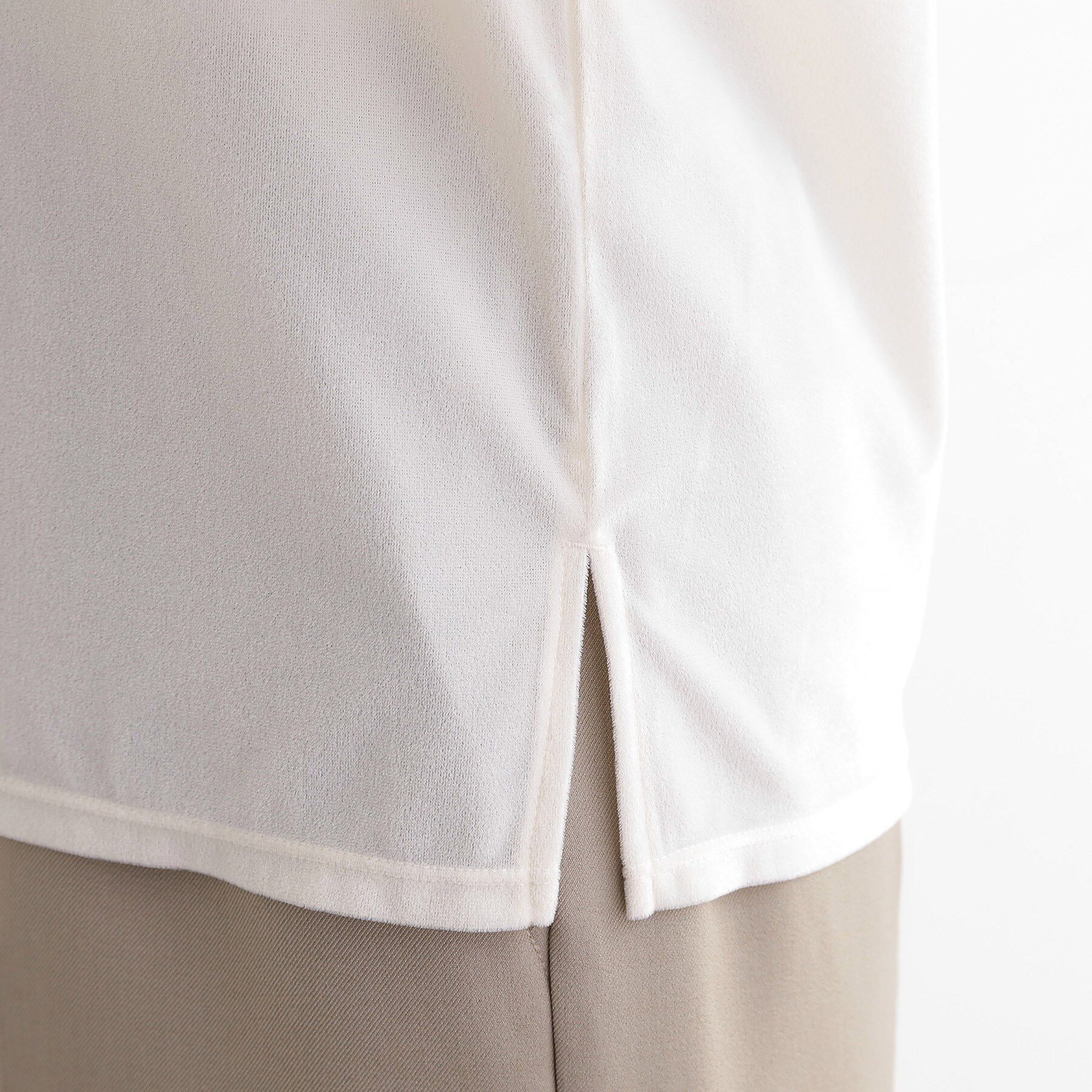 grove「シアーカットベロアロンT」|Tシャツ・カットソー|