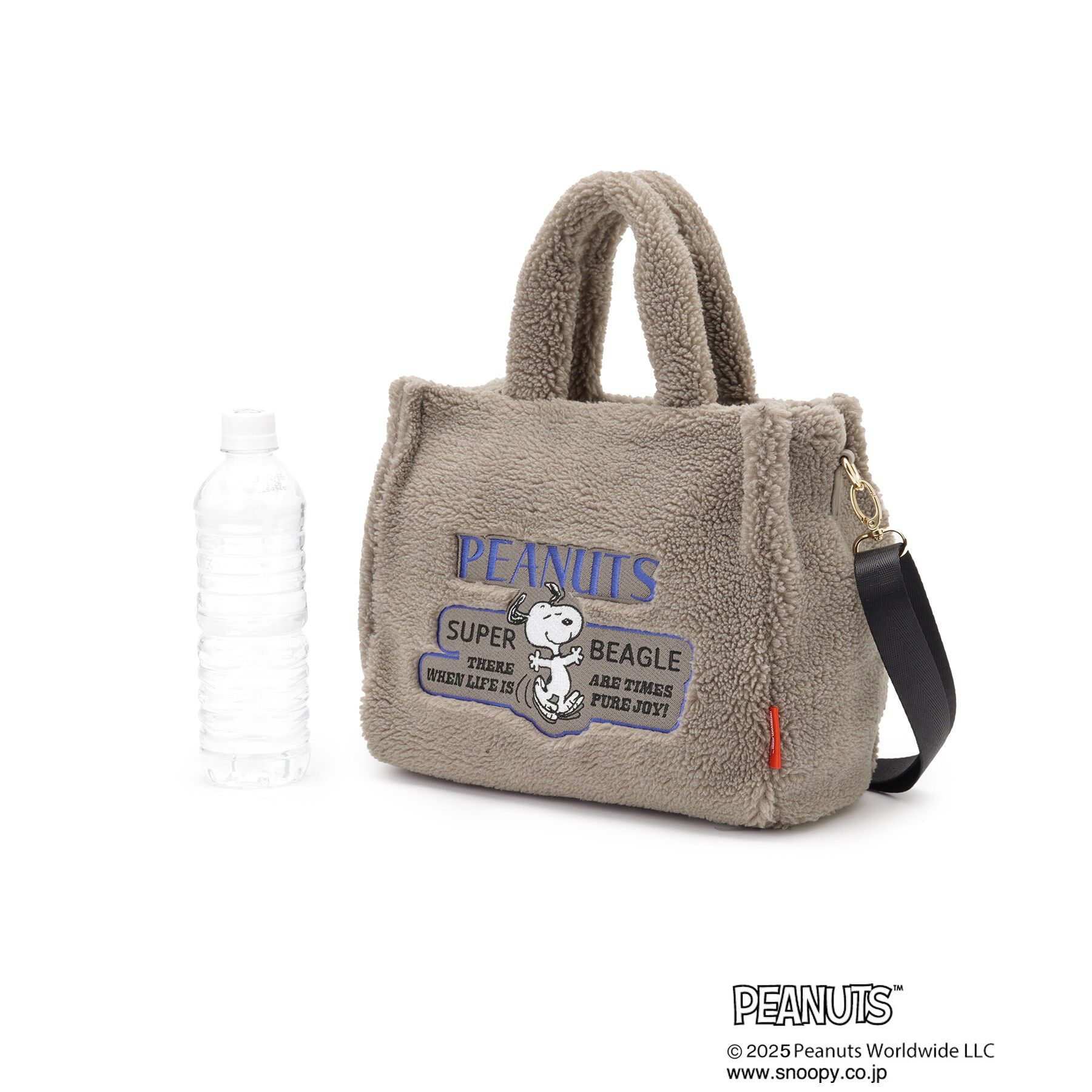 grove「【PEANUTS】ボアスクエア2WAYトート」|トートバッグ|