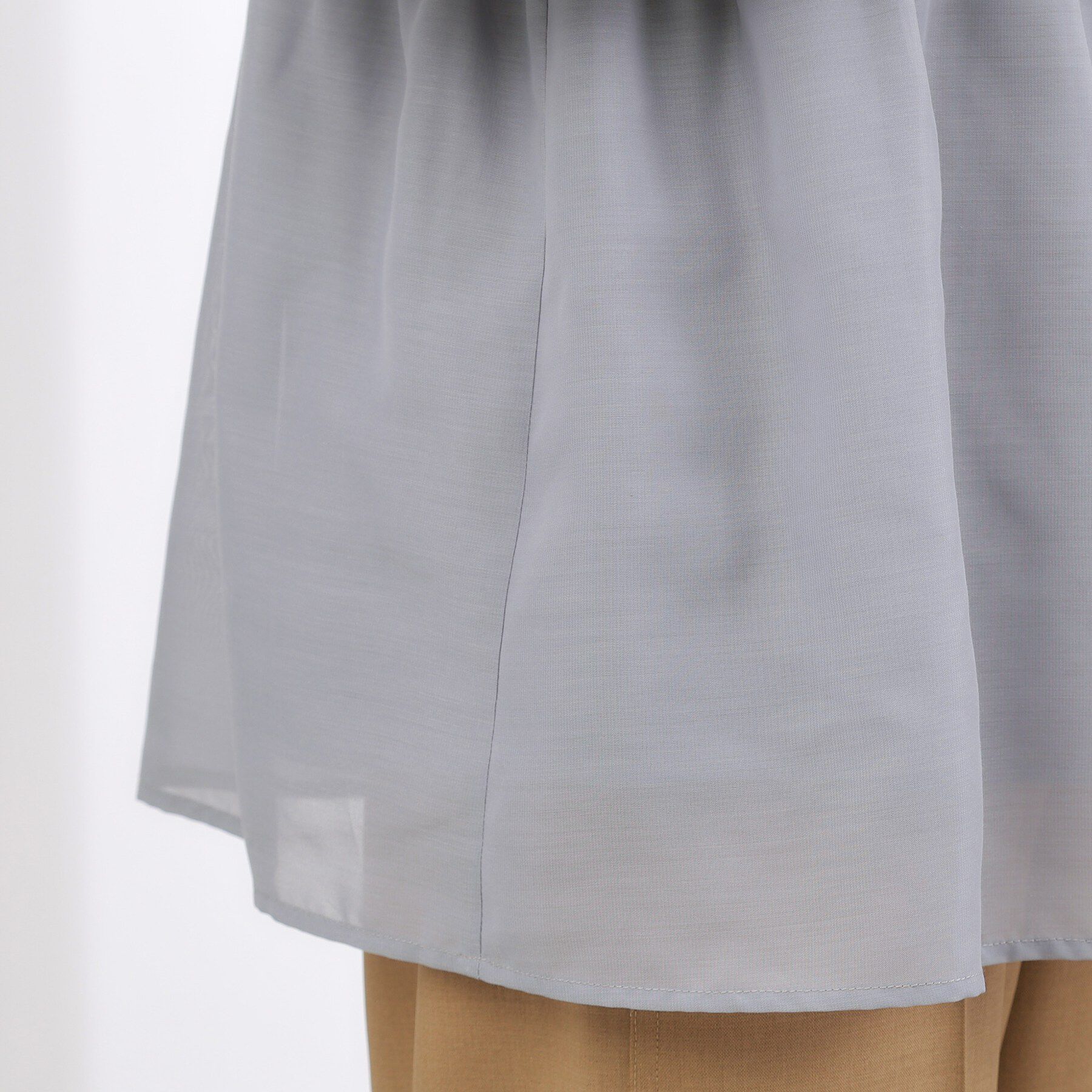 grove「【2点SET】今どきシアーシャツ＆キャミセット」|シャツ・ブラウス|